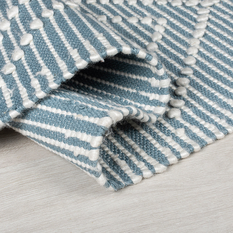 Geometric floor rug - Polo Robyn Blue