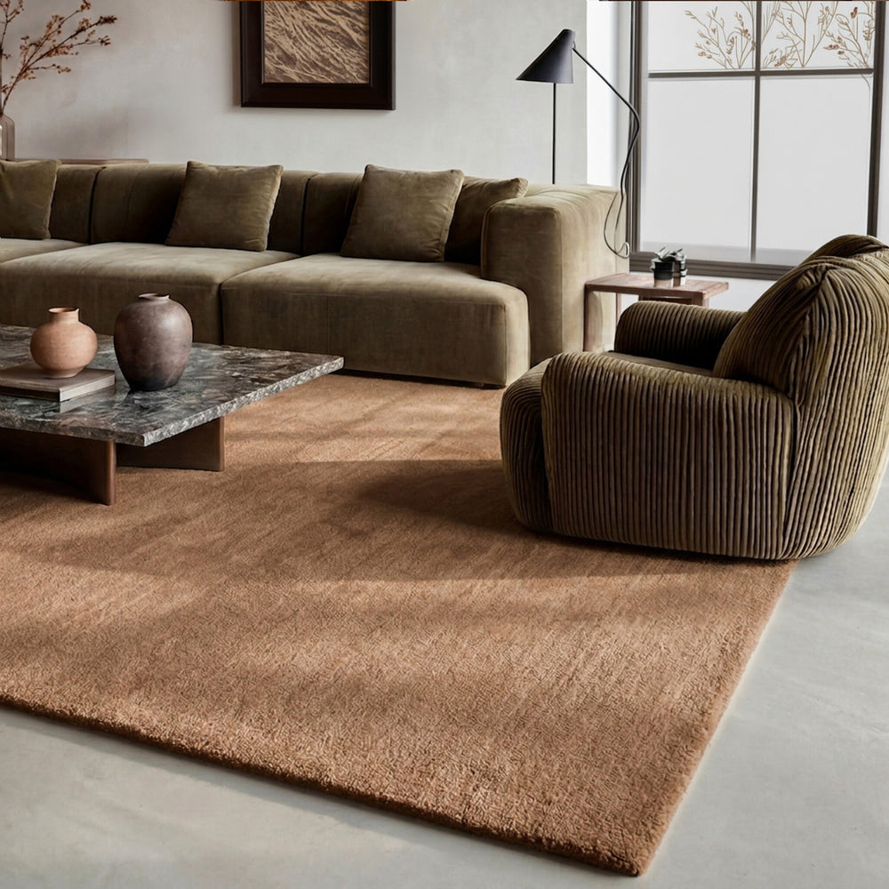Wool rug - Leone Taupe