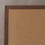 Sisal Rug - Tulum Border Brown