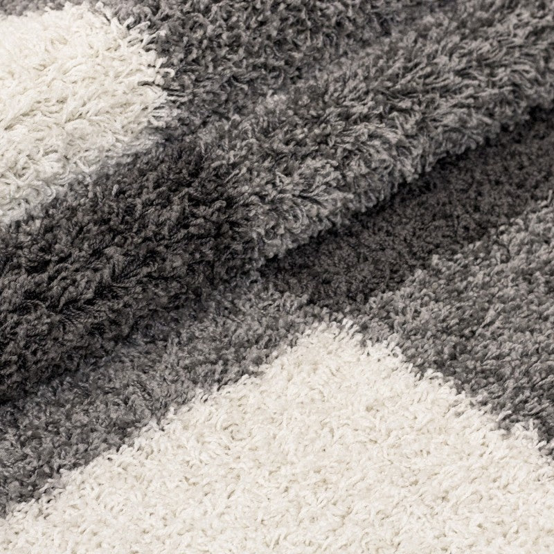 High Pile Runner - Gala Light Grey