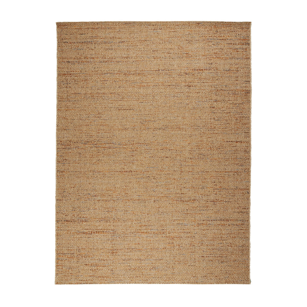 Jute Outdoor Rug - Daisy Lines Multicolour