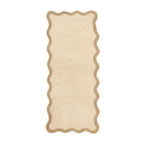 Washable Runner – Hazy Beige/Cream