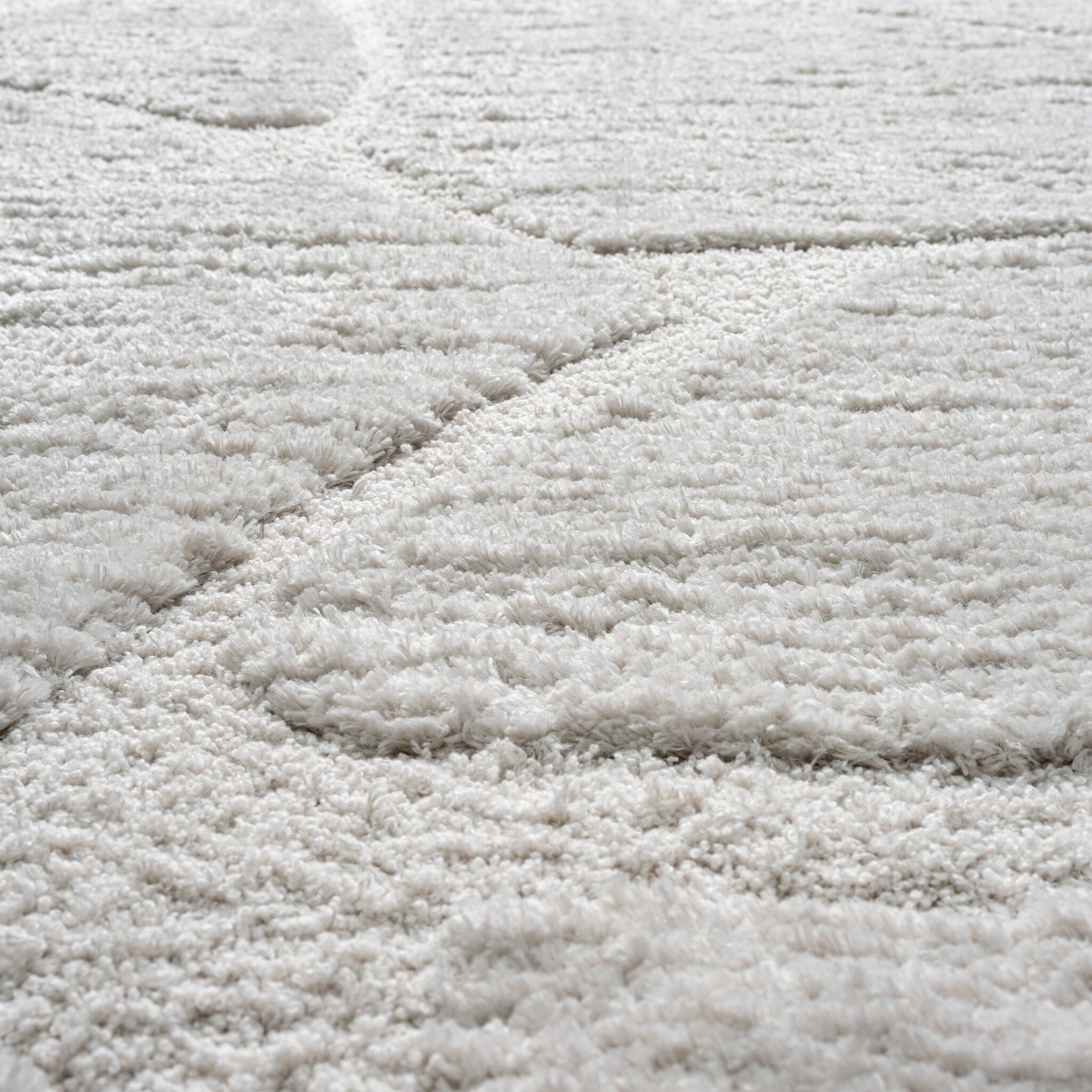 Organic Floor Rug - Maya White 6191