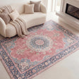 Vintage Rug - Lily Medallion Red/Pink