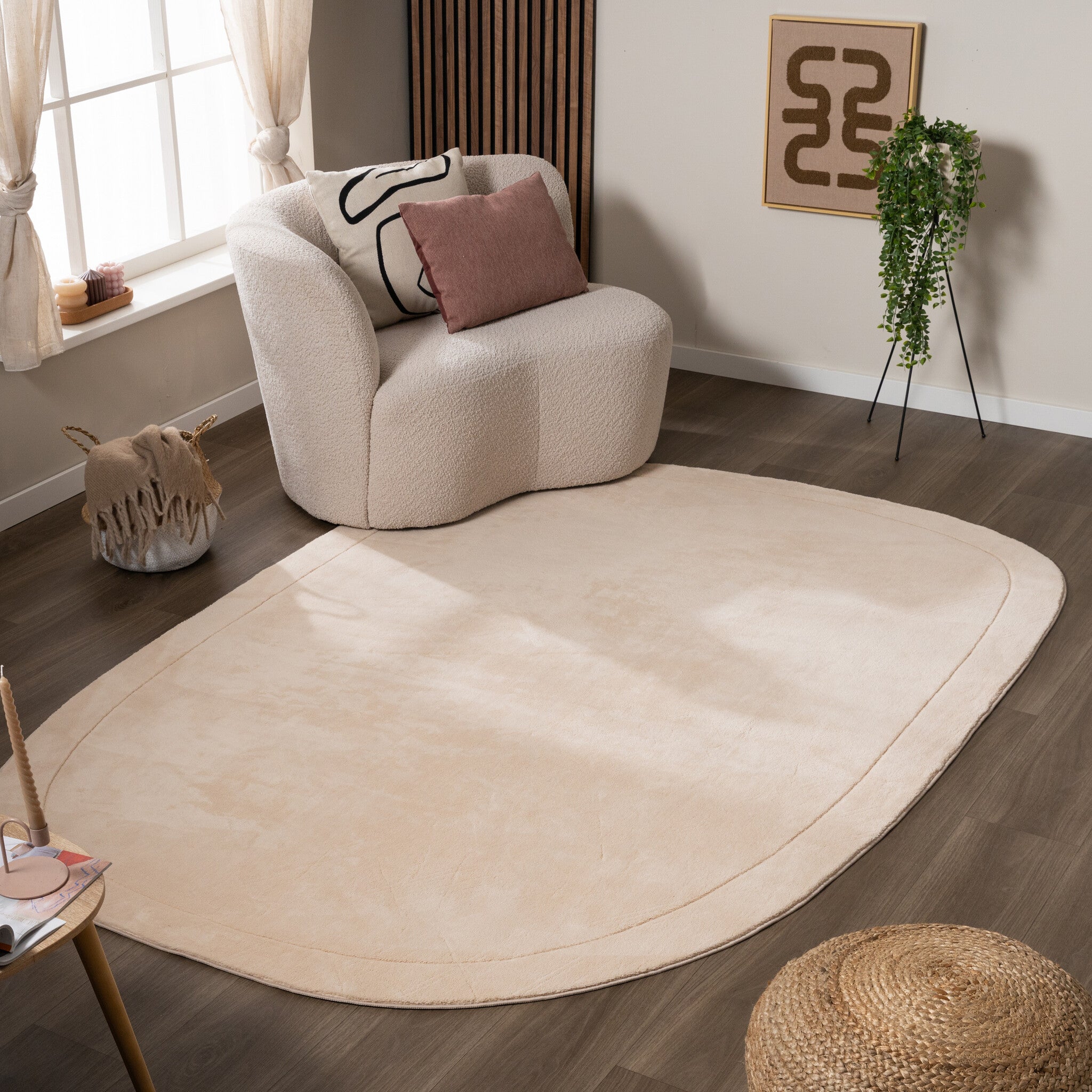Irregular Rug - Halo Pebble Beige