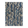 Graphic floor rug - Mado Asher Grey/Blue