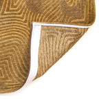 Modern Floor Rug - Meditation Coral 9226 Ochre Yellow