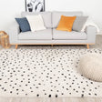 High Pile Rug - Grand Dots Cream/Black