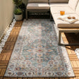 Washable Runner - Domingo Mandala Olive Green