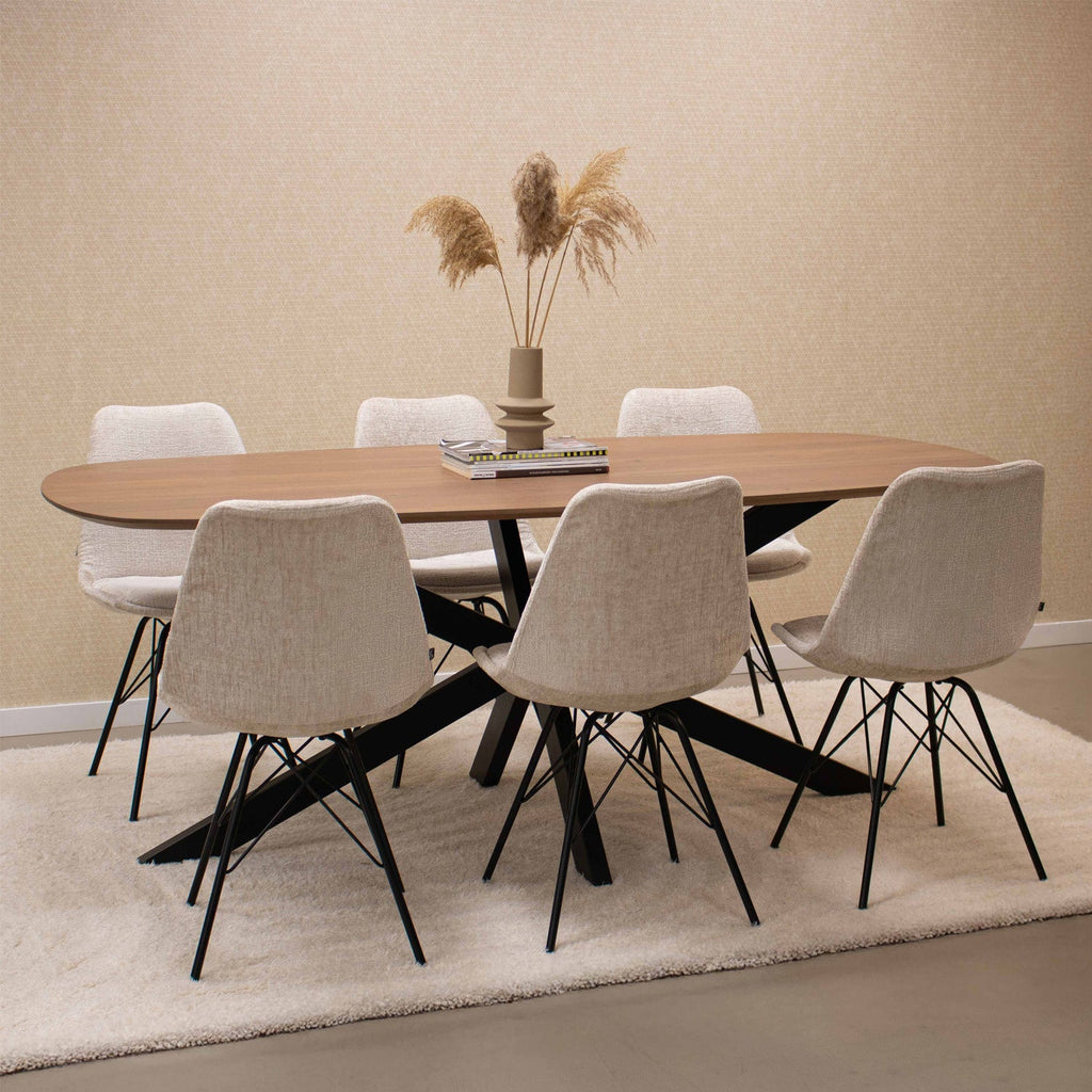 Dining Chair - Bren Ecru