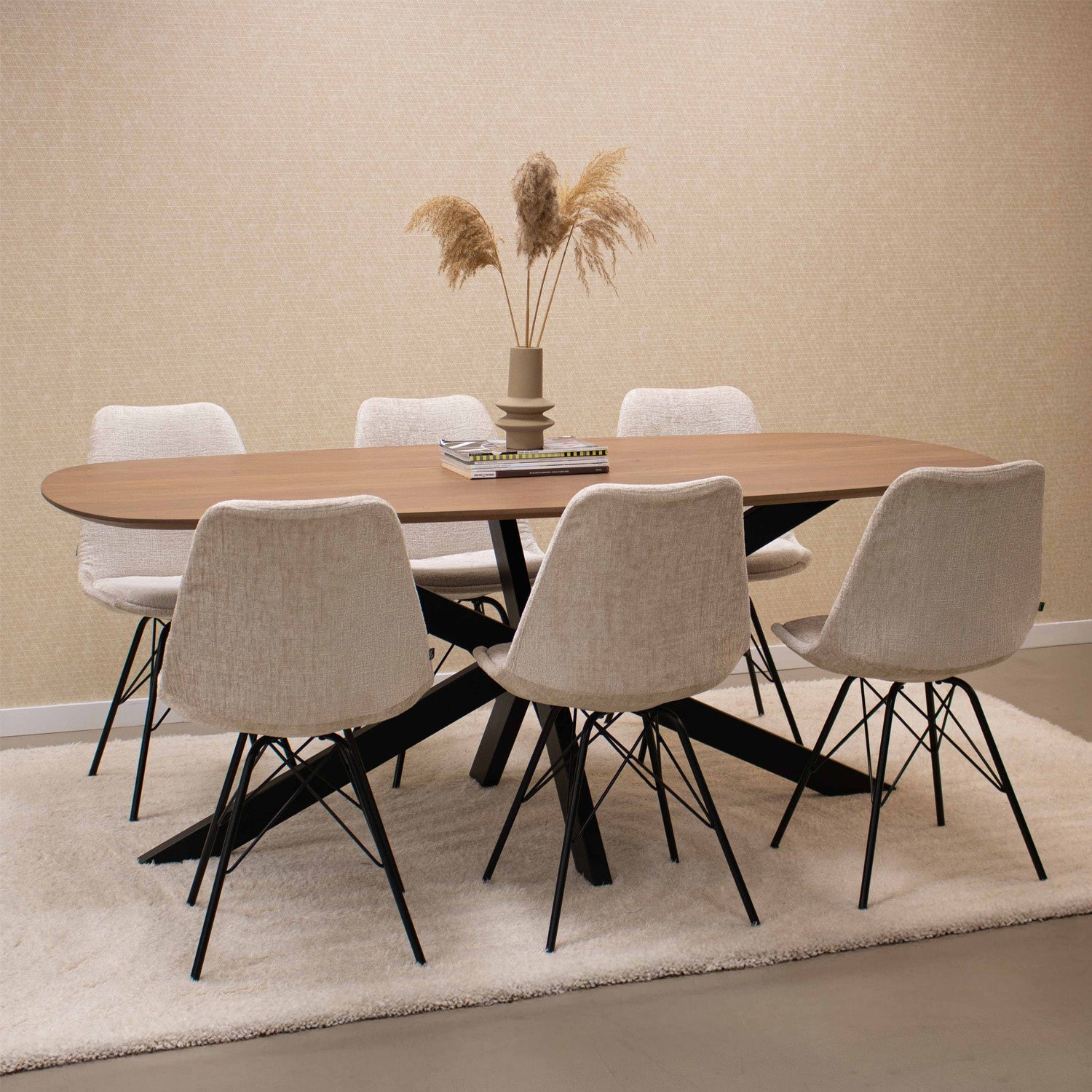Dining Chair - Bren Ecru