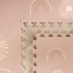 Foam puzzle mat - Alfie XL Sun Pink