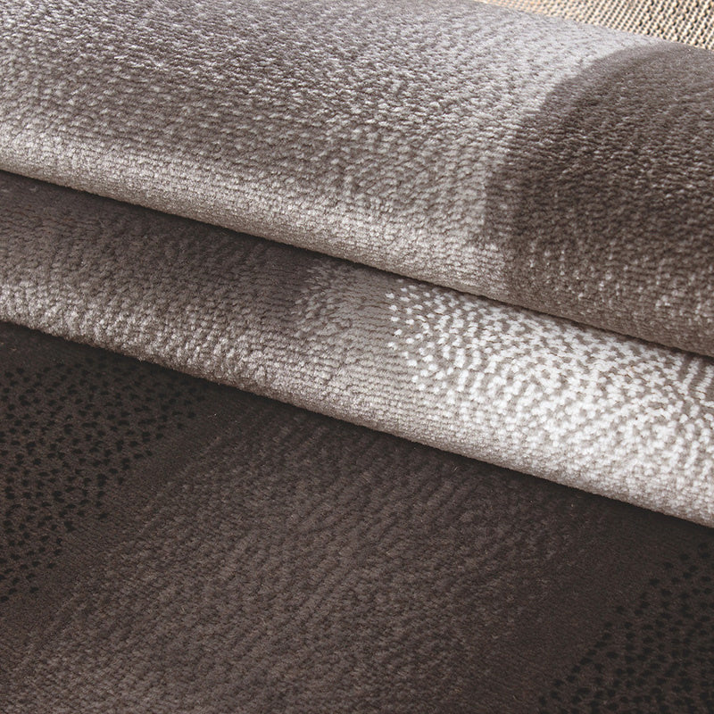 Modern Floor Rug - Plus Brown 8008