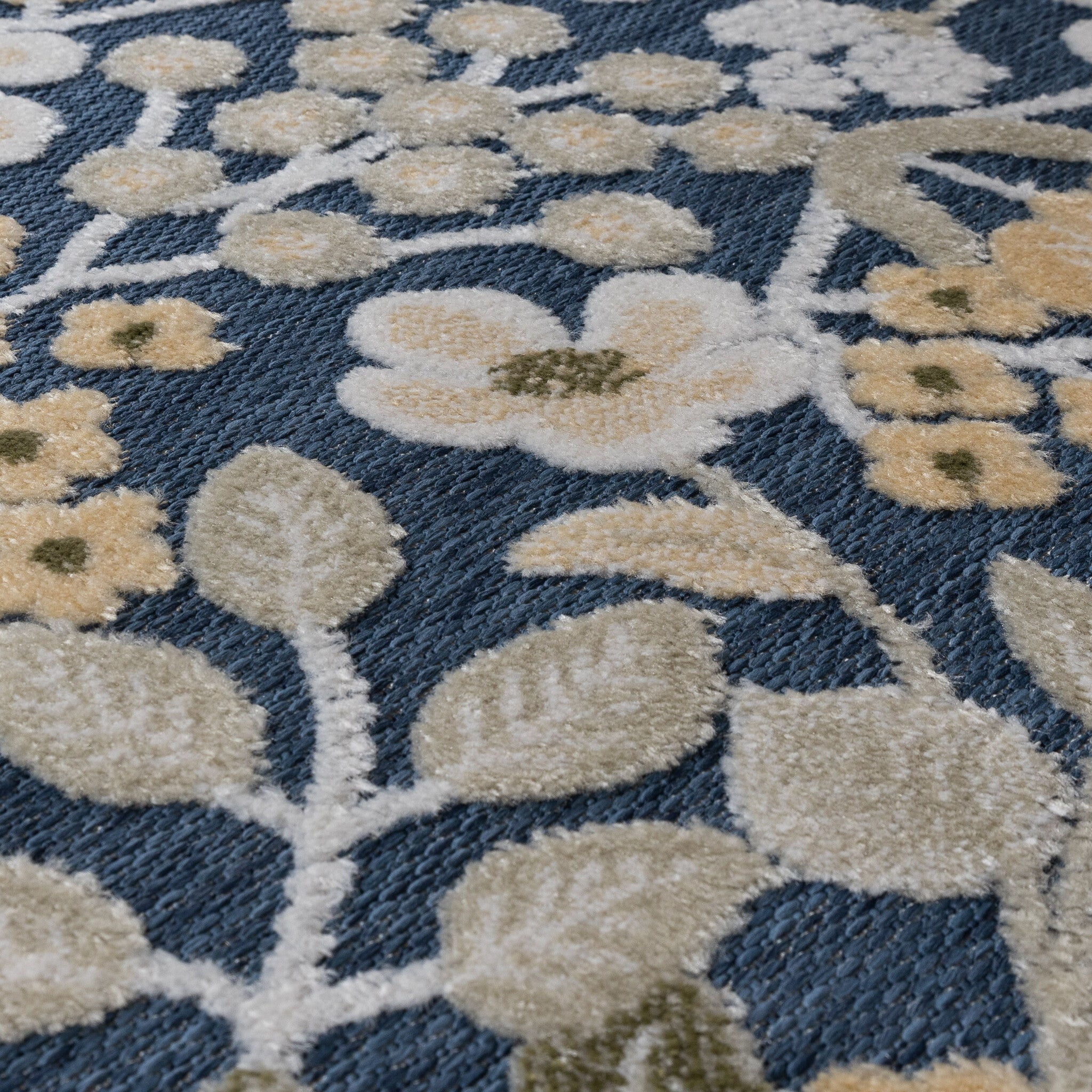Indoor & outdoor rug - Bloom Oriental Blue