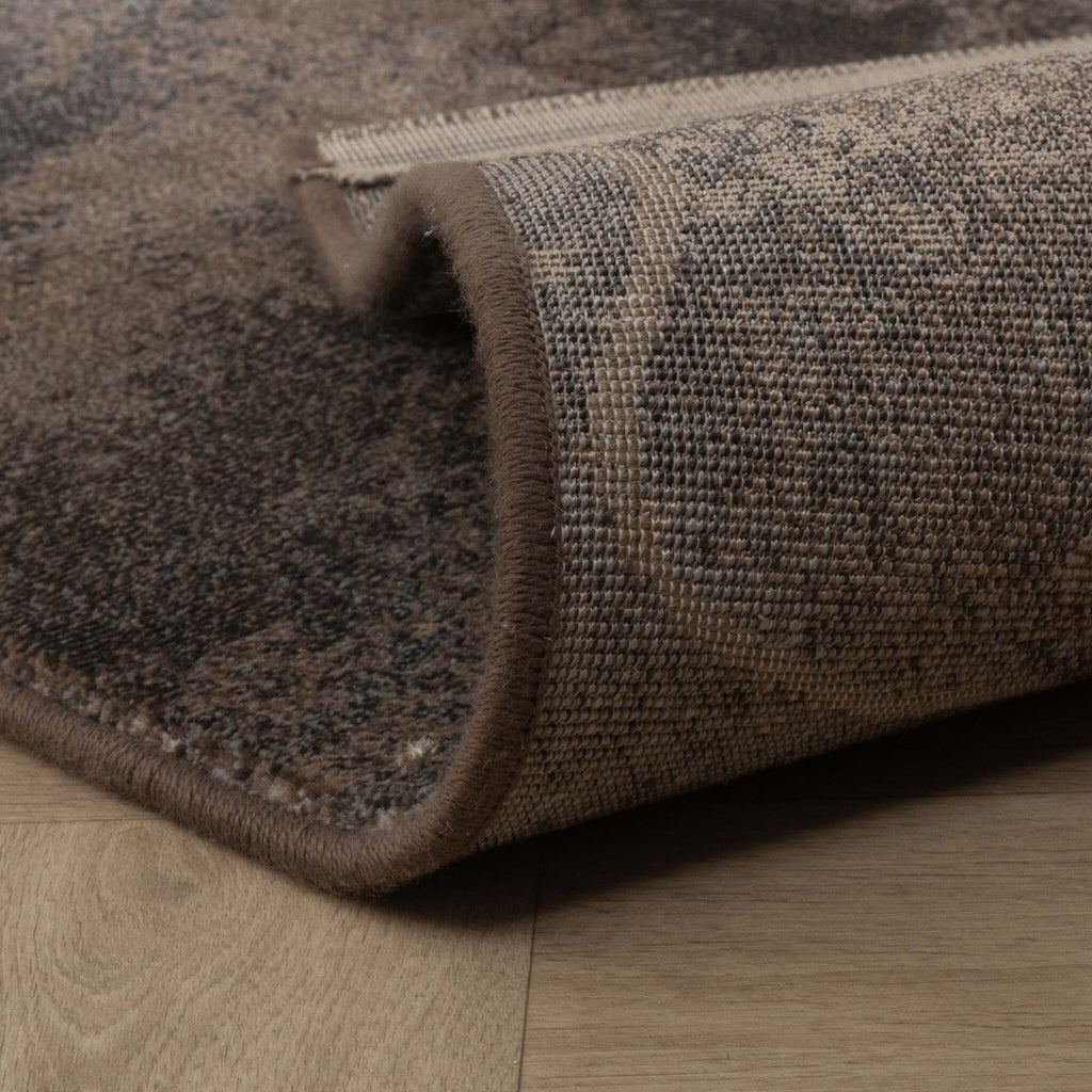 Industrial Rug - Raphael Dark Brown