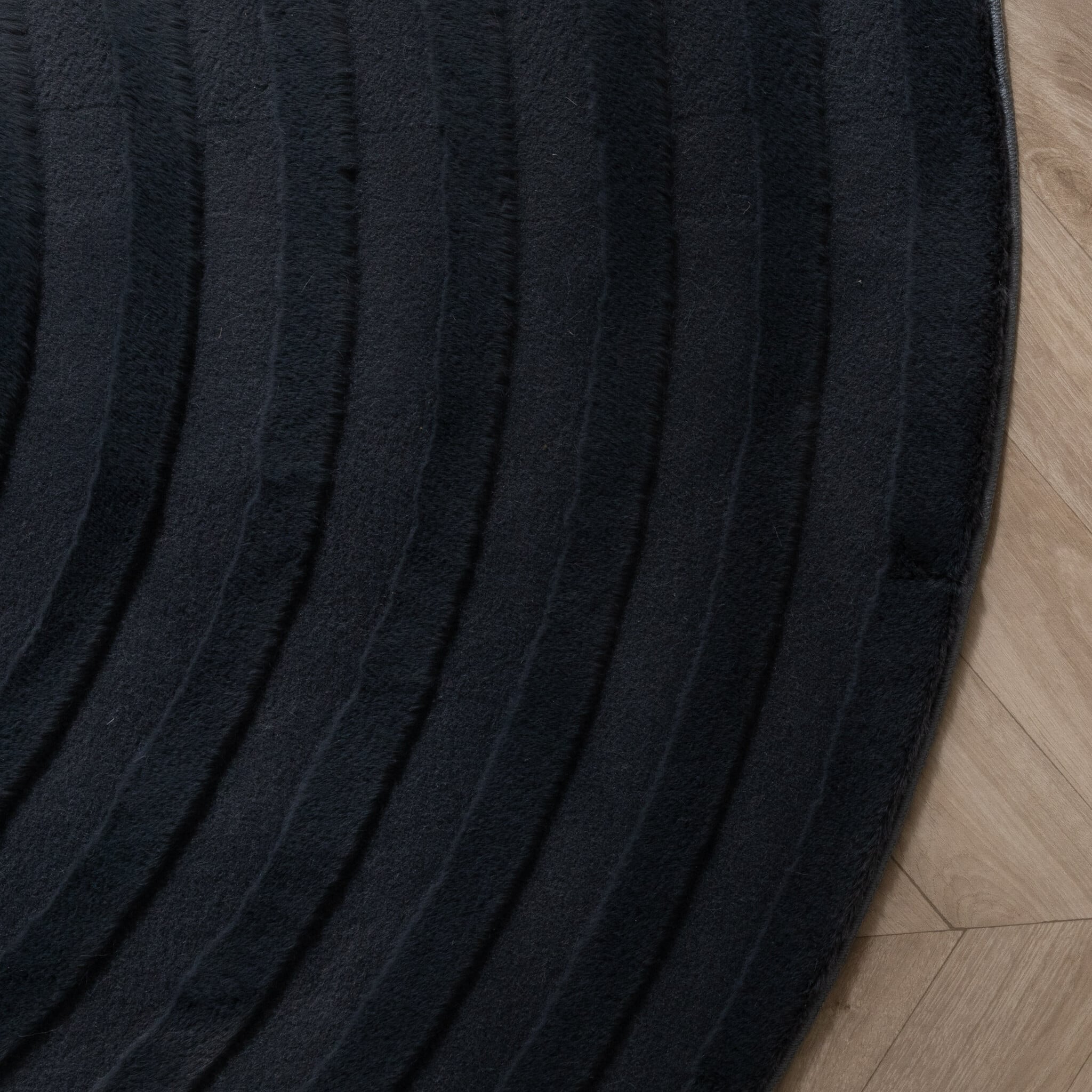 Irregular Rug - Flowy Arch Anthracite