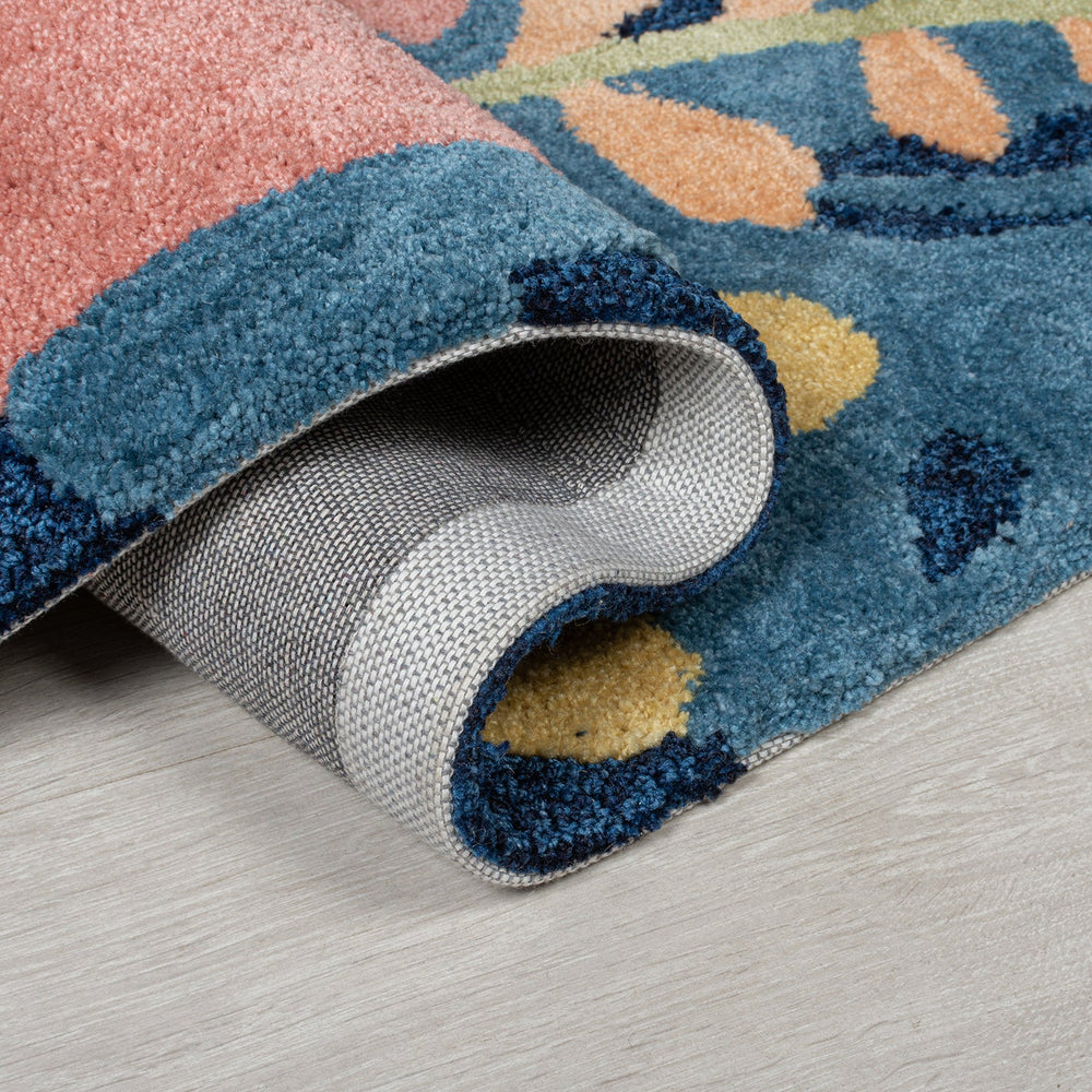 Children's floor rug - Zesto Jungle Multicolor