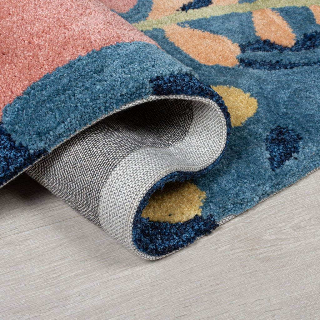 Children's floor rug - Zesto Jungle Multicolor