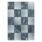 Modern floor rug - Optimism Box Blue/Grey