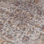 Oriental Rug - Leyla Medallion Taupe