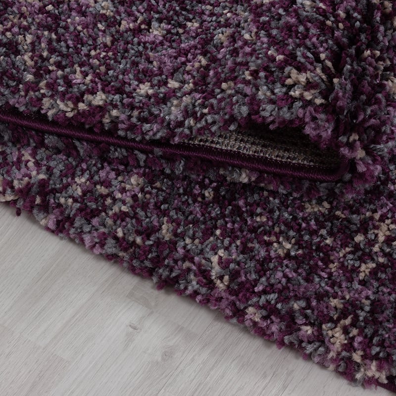 High-pile floor rug - Enjoy Lilac