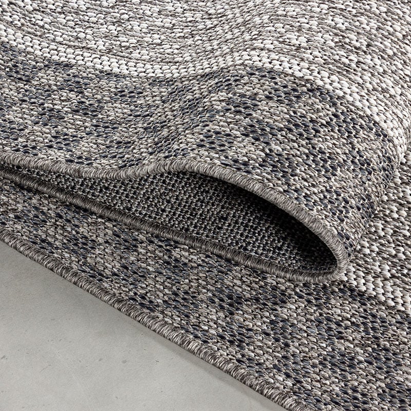 Jute balcony rug - Aruba Edge Crème