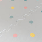 Foam Puzzle Mat - Alfie XL Dots Light Grey