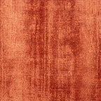 Round Viscose Rug - Pearl Terracotta