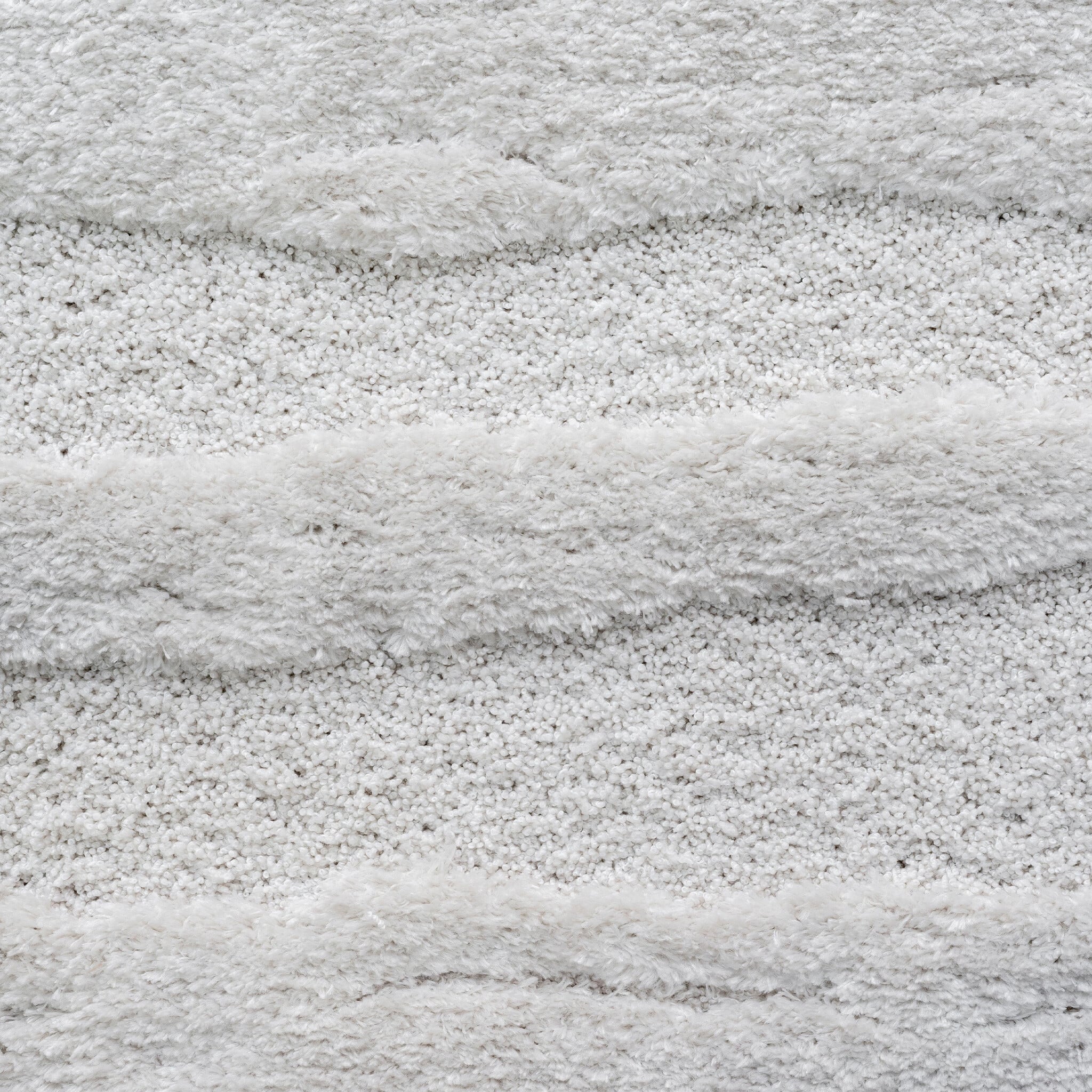 Modern Floor Rug - Lewis White 6191