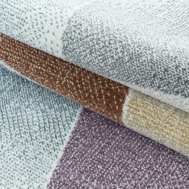 Low-pile floor rug - Smoothly Design Multicolor