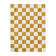 Checkerboard Rug - Blox Ochre Yellow