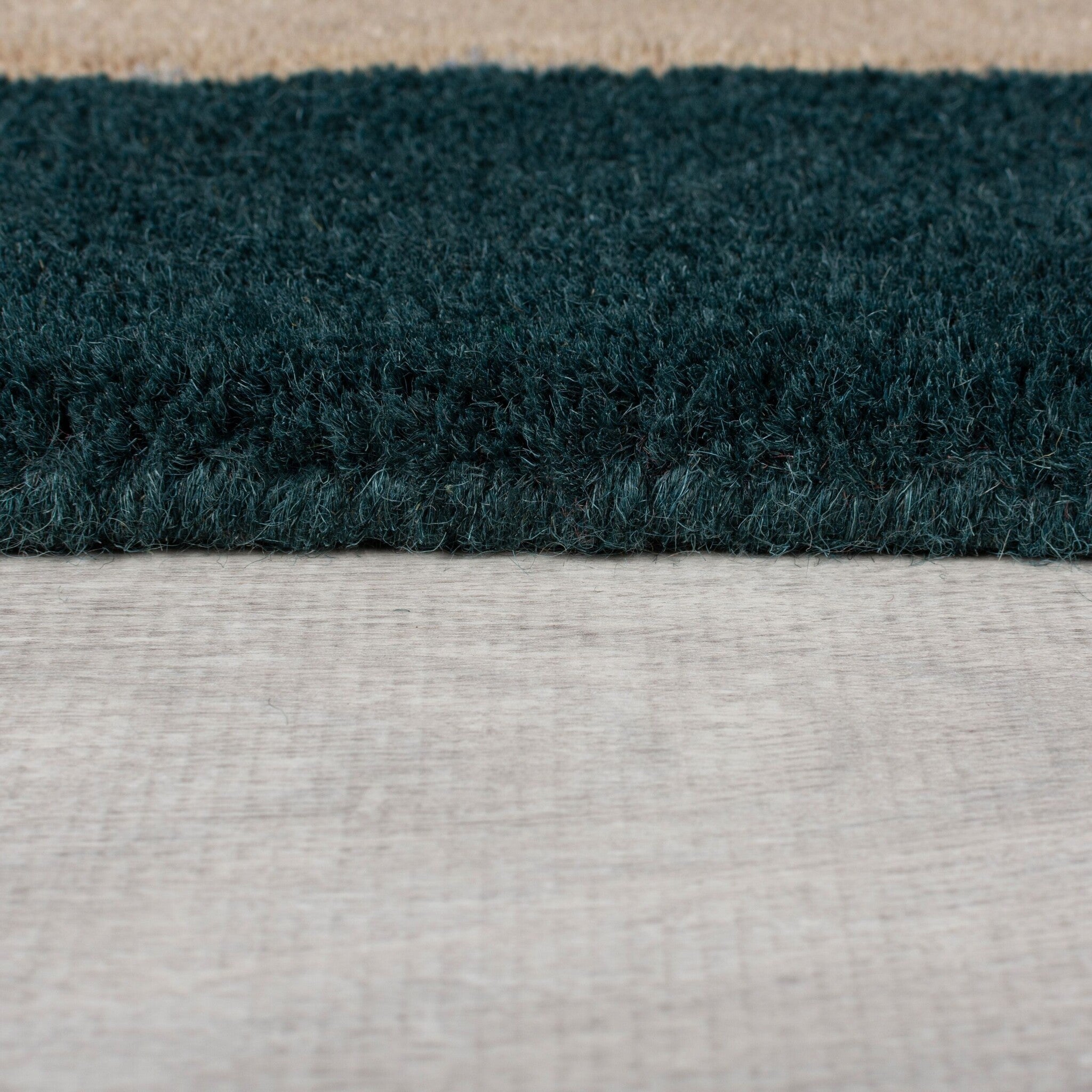 Geometric floor rug - Labyrinto Blue