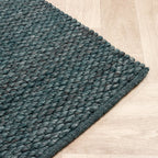 Wool Rug - Brilliant Beige/Green