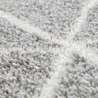 Scandinavian floor rug - Maniac Silver Cream Arles