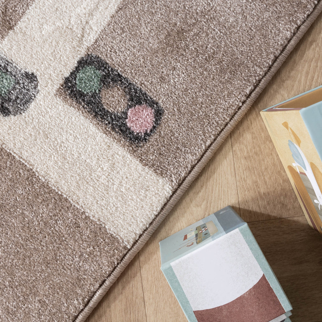 Kids Room Rug - Bowie Road Taupe