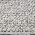 Wool floor rug - Rosemaria Silver/Grey