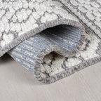 Washable floor rug - Galeo Jhansi Grey