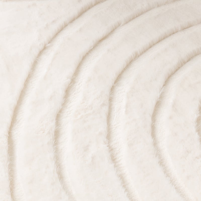 Soft High Pile Rug - Carvy Arches Cream