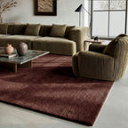 Wool rug - Leone Red