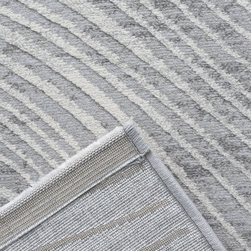 Modern Floor Rug - Alvie Grey 6979