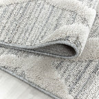 Scandinavian Floor Rug - Pitea Diamond Grey