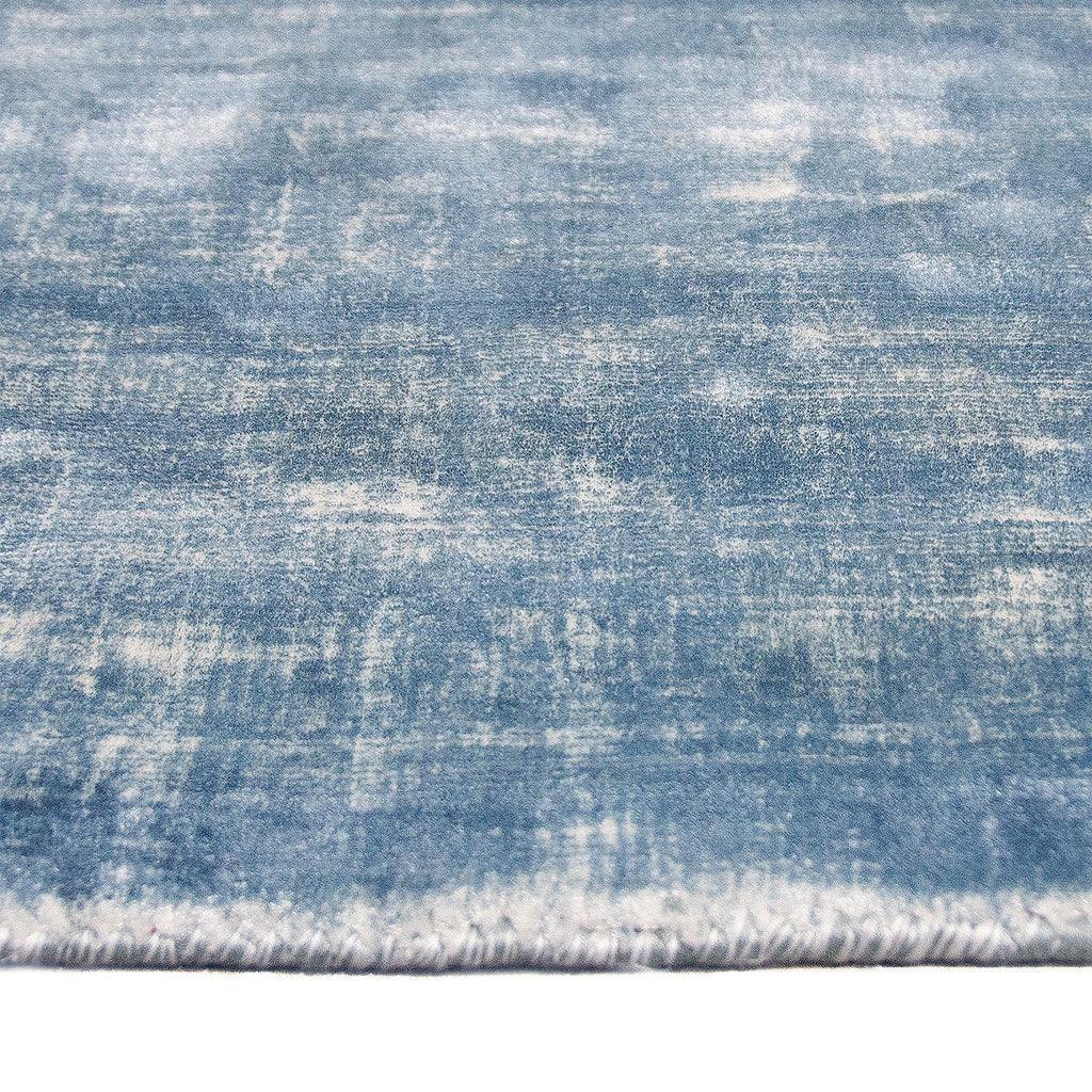 Viscose floor rug - Alain Blue