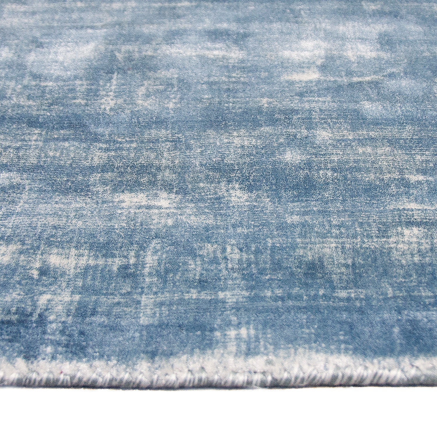 Viscose floor rug - Alain Blue