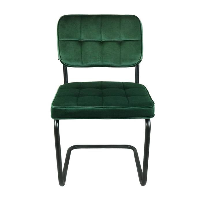 Chair Velvet - Ivy Dark Green