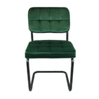 Chair Velvet - Ivy Dark Green