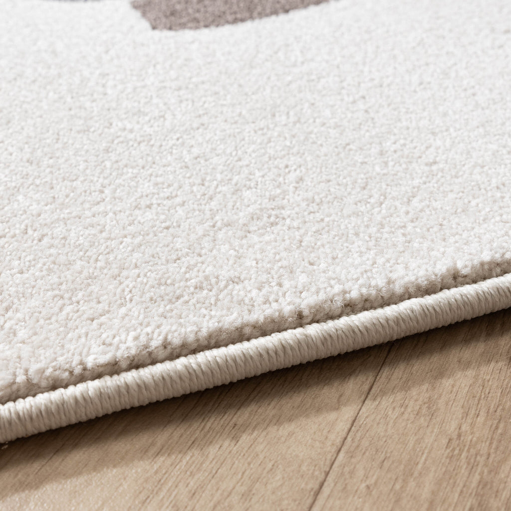 Kids Room Rug - Bowie Car Cream