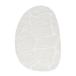 Organic Floor Rug - Maya White 6191