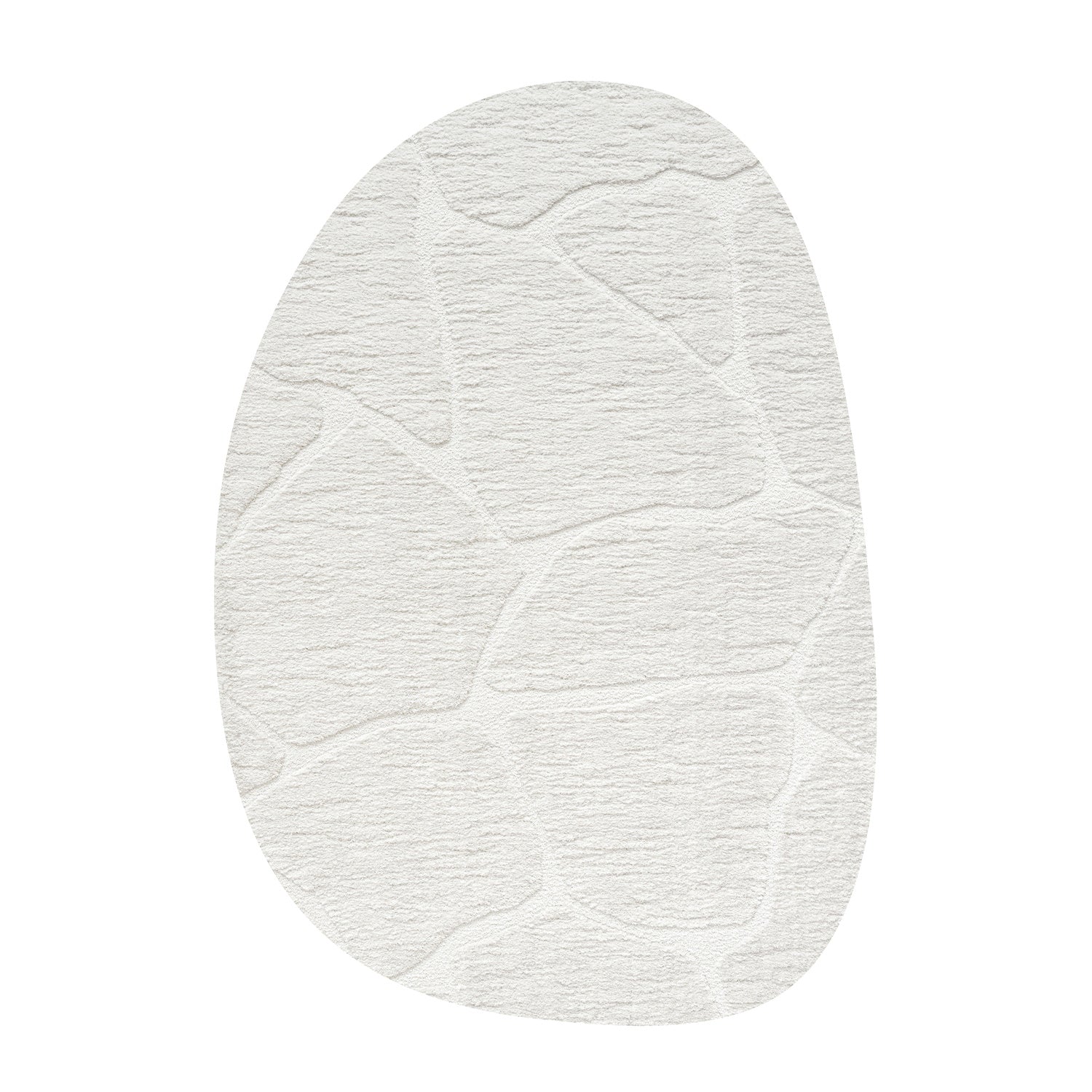 Organic Floor Rug - Maya White 6191
