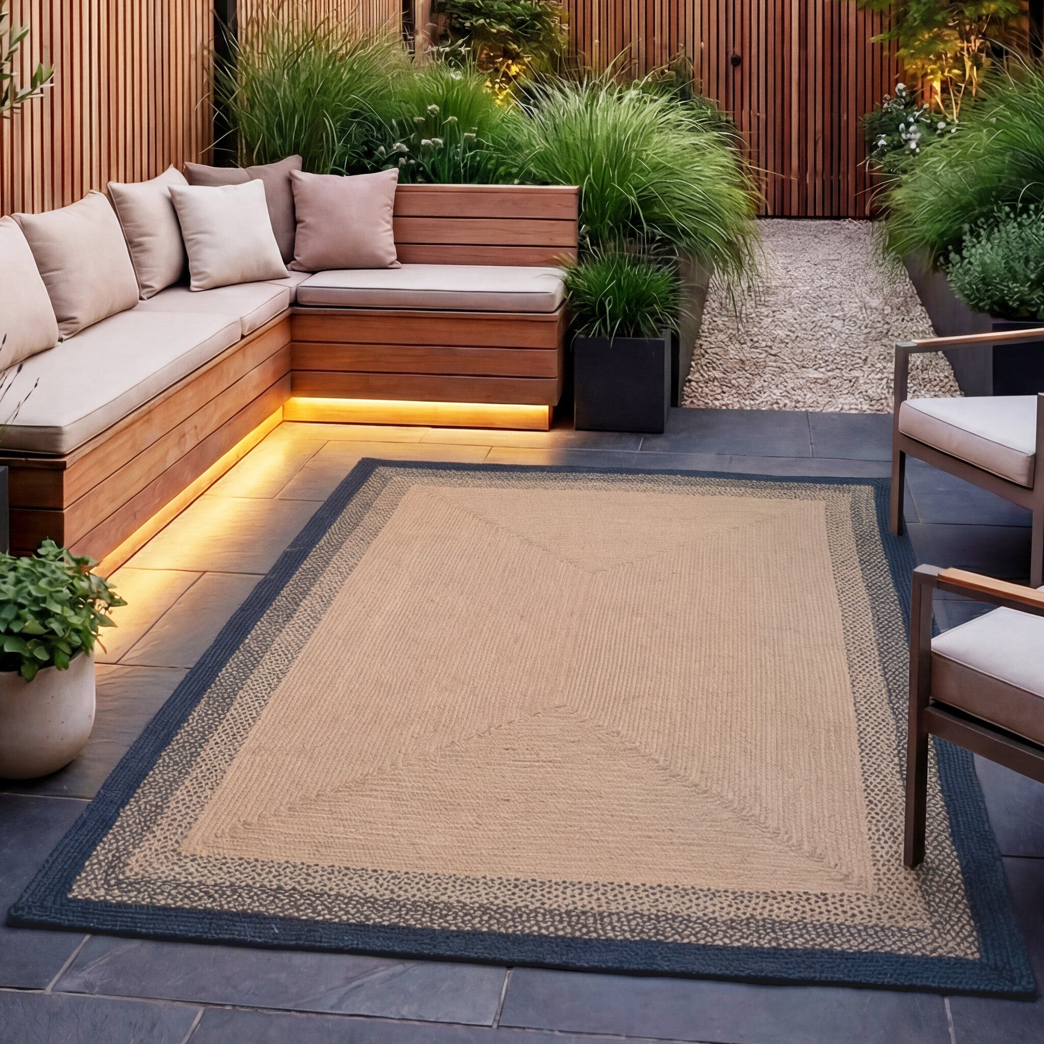 Indoor Outdoor Rug - Florence Blue