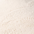 Round Low-Pile Rug - Cozy Cream